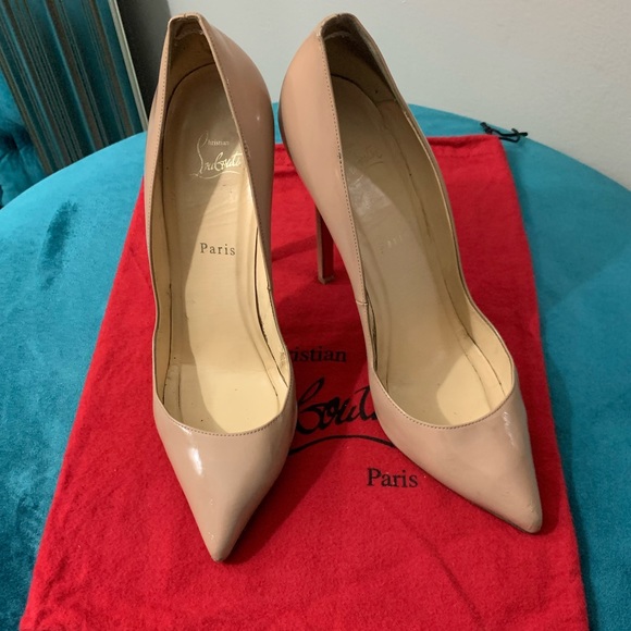 Christian Louboutin Shoes - Authentic Patent Christian Louboutin Pigalle 120